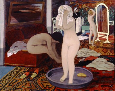 Women at their Toilet, 1897 by Felix Edouard Vallotton